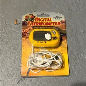 Zoo Med Digital Thermometer for Terrariums